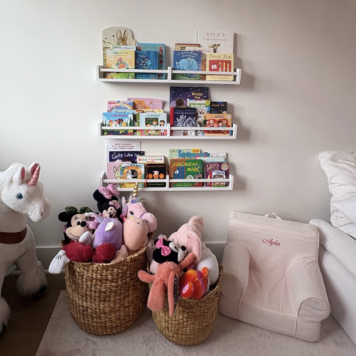 wall mounted bookshelves